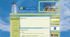 Desktop Screenshot of bozice.cz