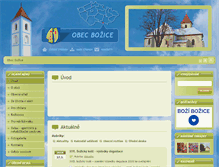 Tablet Screenshot of bozice.cz